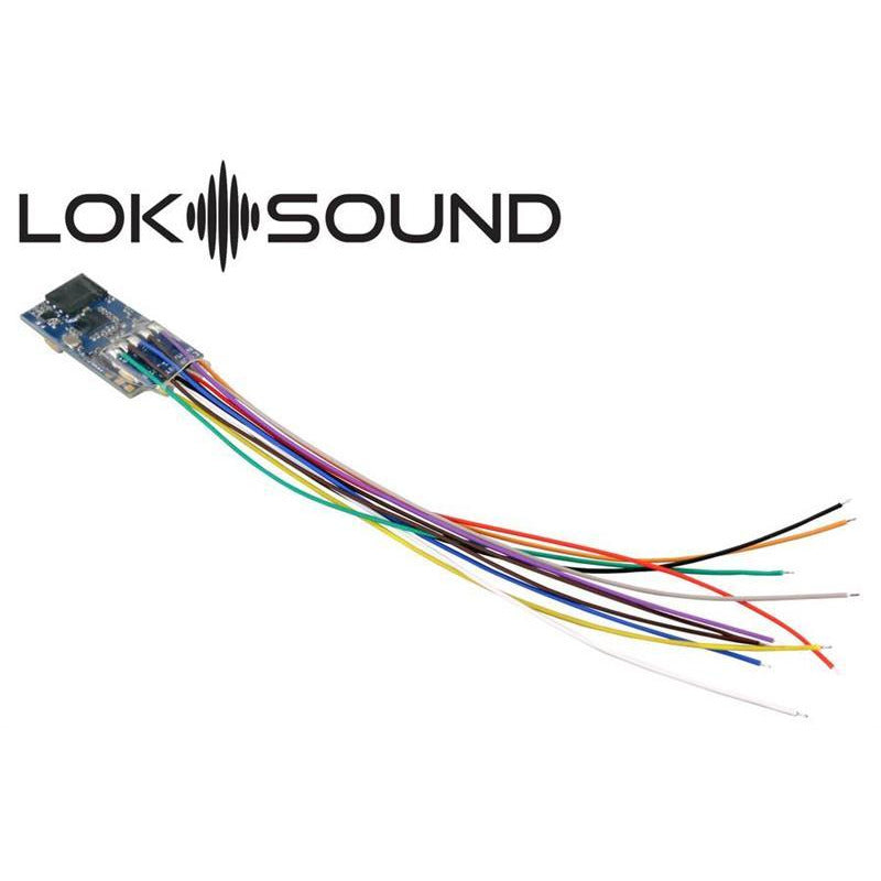 ESU, 58823, HO Scale, LokSound 5 DCC, Micro - Hardwire, "Blank Decoder"