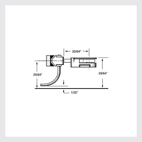 1487013281815 - Kadee Ho 36 Long 25/64" Centerset W/#233 Draft Gear Boxes 2 Pair (2 Pair) - Rj's Trains