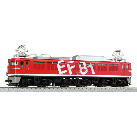 Kato, 1-322, HO Scale, JR Electric Locomotive Type EF81-95 Rainbow Painting