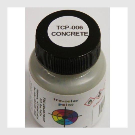 1589262450711 - Tru-Color Paint Tcp-006 Concrete 1Oz - Rj's Trains