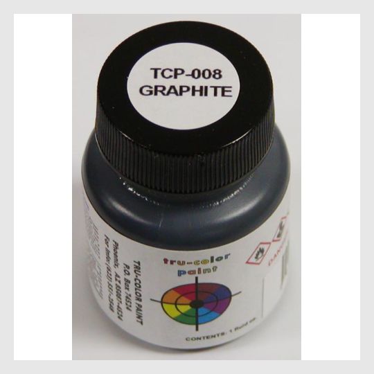 1589477310487 - Tru-Color Paint Tcp-008 Graphite 1Oz - Rj's Trains