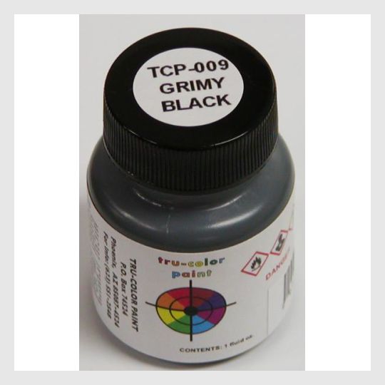 1589516730391 - Tru-Color Paint Tcp-009 Grimmy Black 1Oz - Rj's Trains