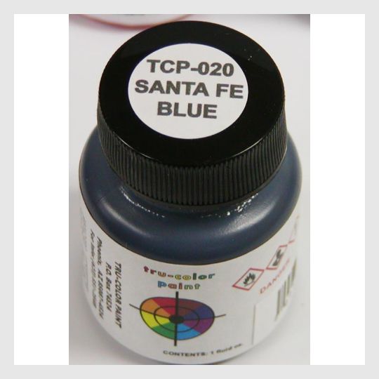 1589526790167 - Tru-Color Paint Tcp-020 Santa Fe Blue 1Oz - Rj's Trains