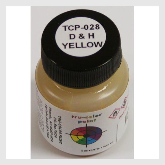 1591398826007 - Tru-Color Paint Tcp-028 Delaware & Hudson Yellow 1Oz - Rj's Trains