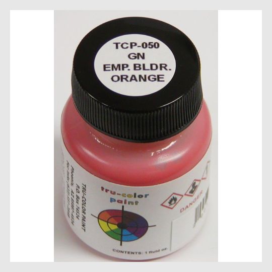 1591578918935 - Tru-Color Paint Tcp-050 Great Northern Empire Builder Orange 1Oz - Rj's Trains