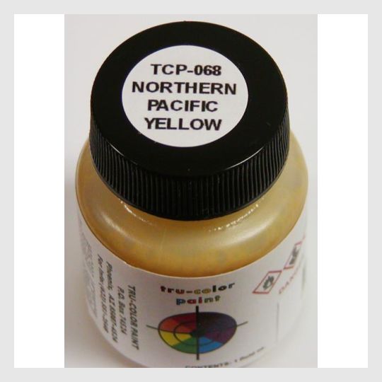 1593342623767 - Tru-Color Paint Tcp-068 Northern Pacific Yellow 1Oz - Rj's Trains