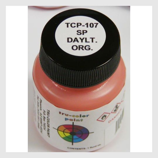3399647559703 - Tru-Color Paint Tcp-107 Southern Pacific Daylight Orange 1Oz - Rj's Trains