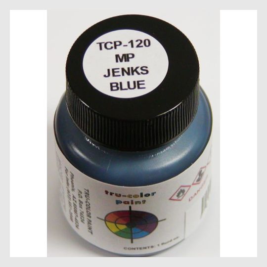 3399670431767 - Tru-Color Paint Tcp-120 Missouri Pacific Jenks Blue 1Oz - Rj's Trains