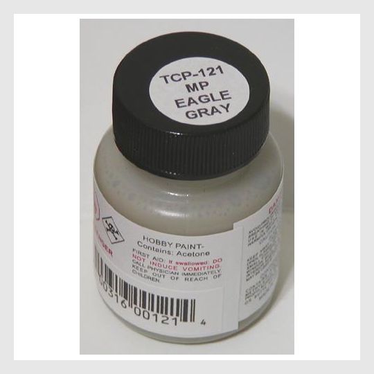 3399670661143 - Tru-Color Paint Tcp-121 Missouri Pacific Eagle Gray 1Oz - Rj's Trains