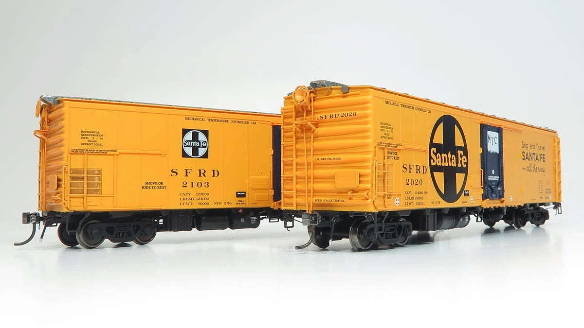 Rapido, HO Scale, Mechanical Reefer, ATSF