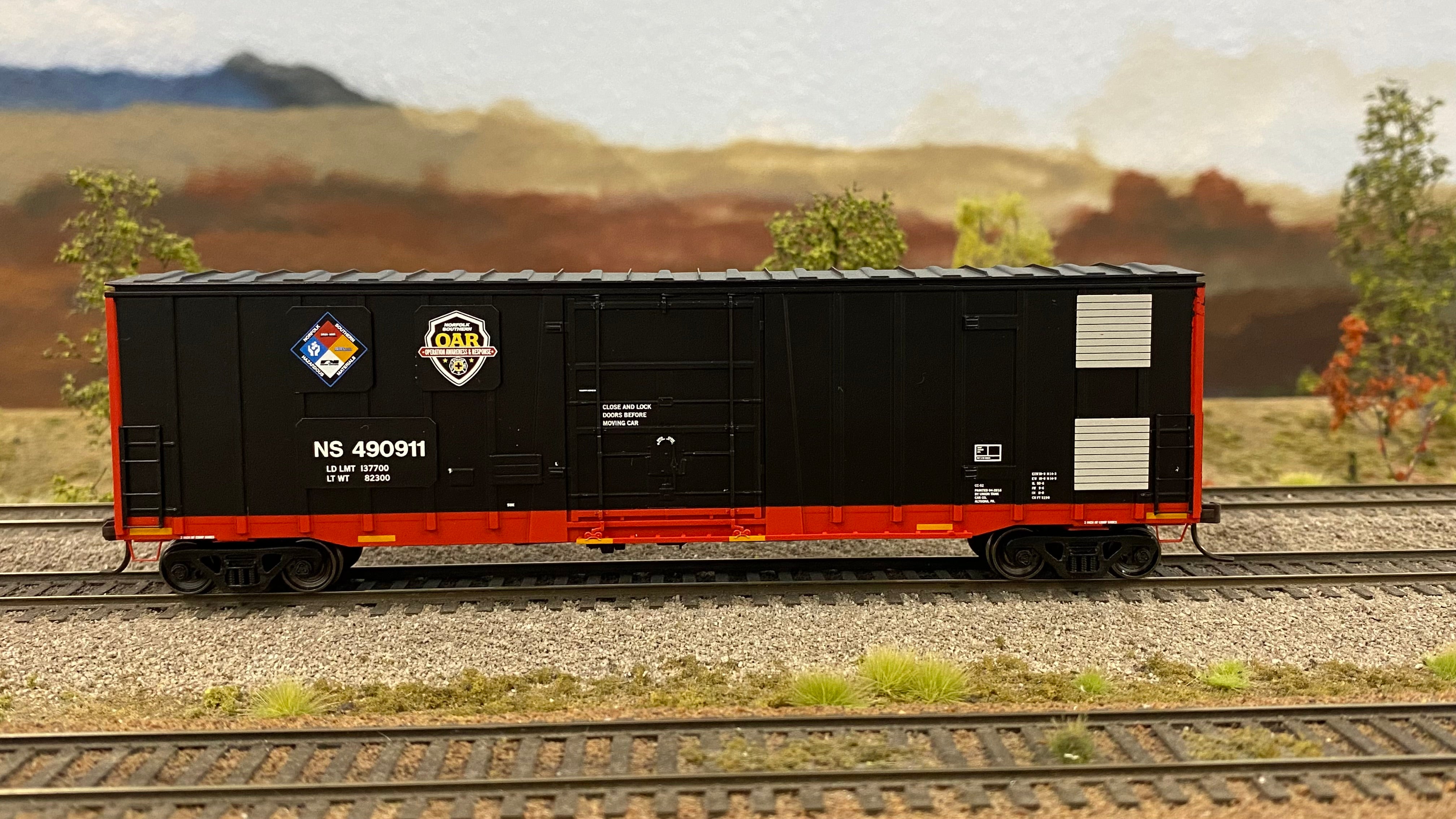 HO Scale NSC 5111 First Responders Box Car