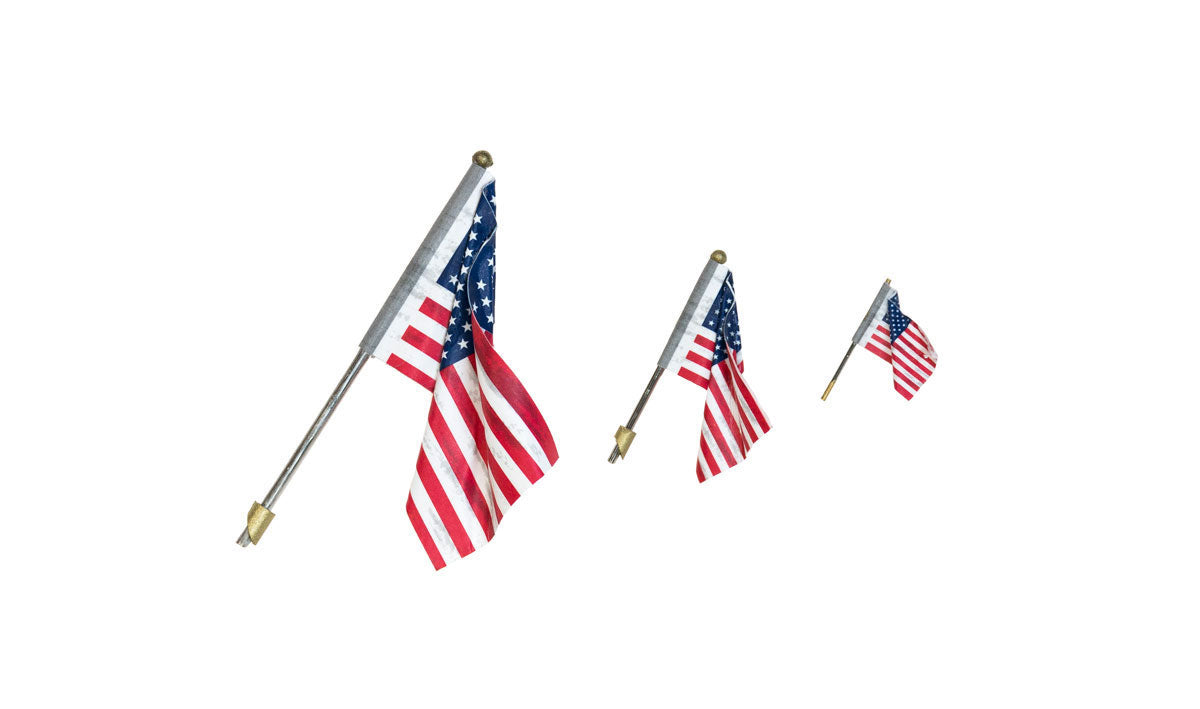 US Flag & Wall Mount