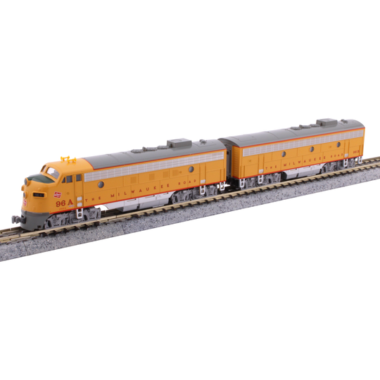 Kato, 106-0432, N Scale, FP7A & FP7B, Milwaukee Road, 96A/96B, Post 1955 Scheme, DCC Ready