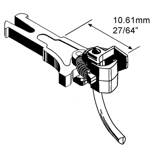 Kadee, #19 HO Scale NEM 362 European-Style Couplers - Long (10.67mm , .420 inch , 27/64")