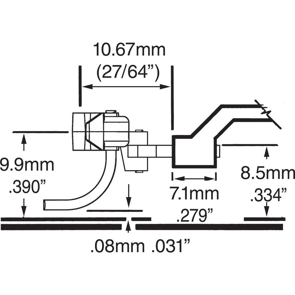 Kadee, #19 HO Scale NEM 362 European-Style Couplers - Long (10.67mm , .420 inch , 27/64")