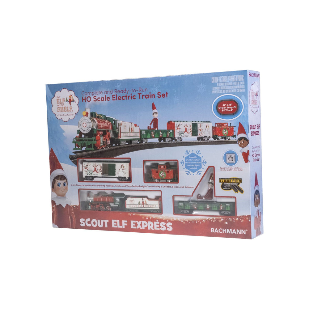 Bachmann, HO Scale,  00779, Self of the Shelf Scout Elf Express Train Set