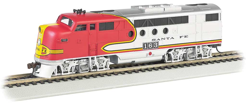 Bachmann, HO Scale, 68911, EMD FT-A Locomotive, Santa Fe, #163, DCC & Sound