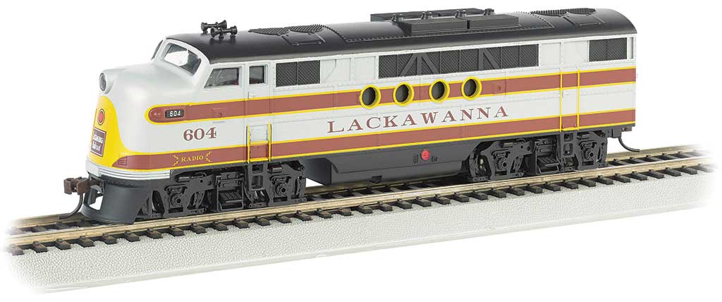 Bachmann, HO Scale, 68913, EMD FT-A Locomotive, Delaware, Lackawanna & Western, #604, DCC & Sound