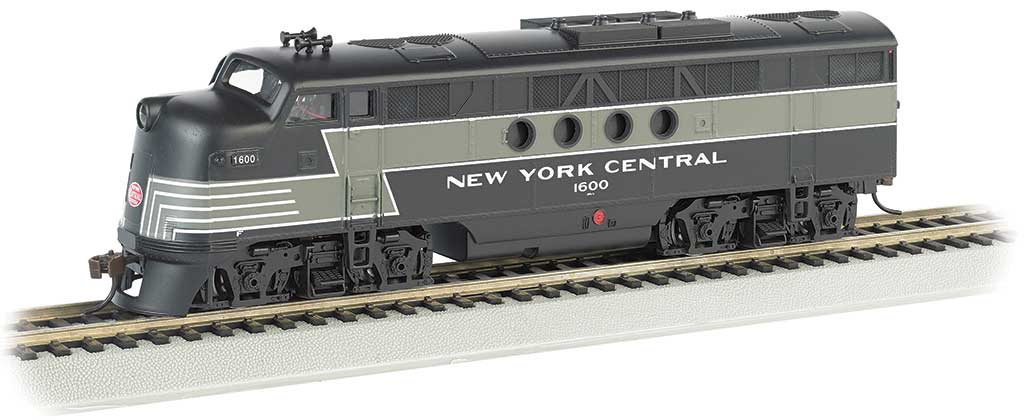 Bachmann, HO Scale, 68912, EMD FT-A Locomotive, New York Central, #1600, DCC & Sound (Copy)