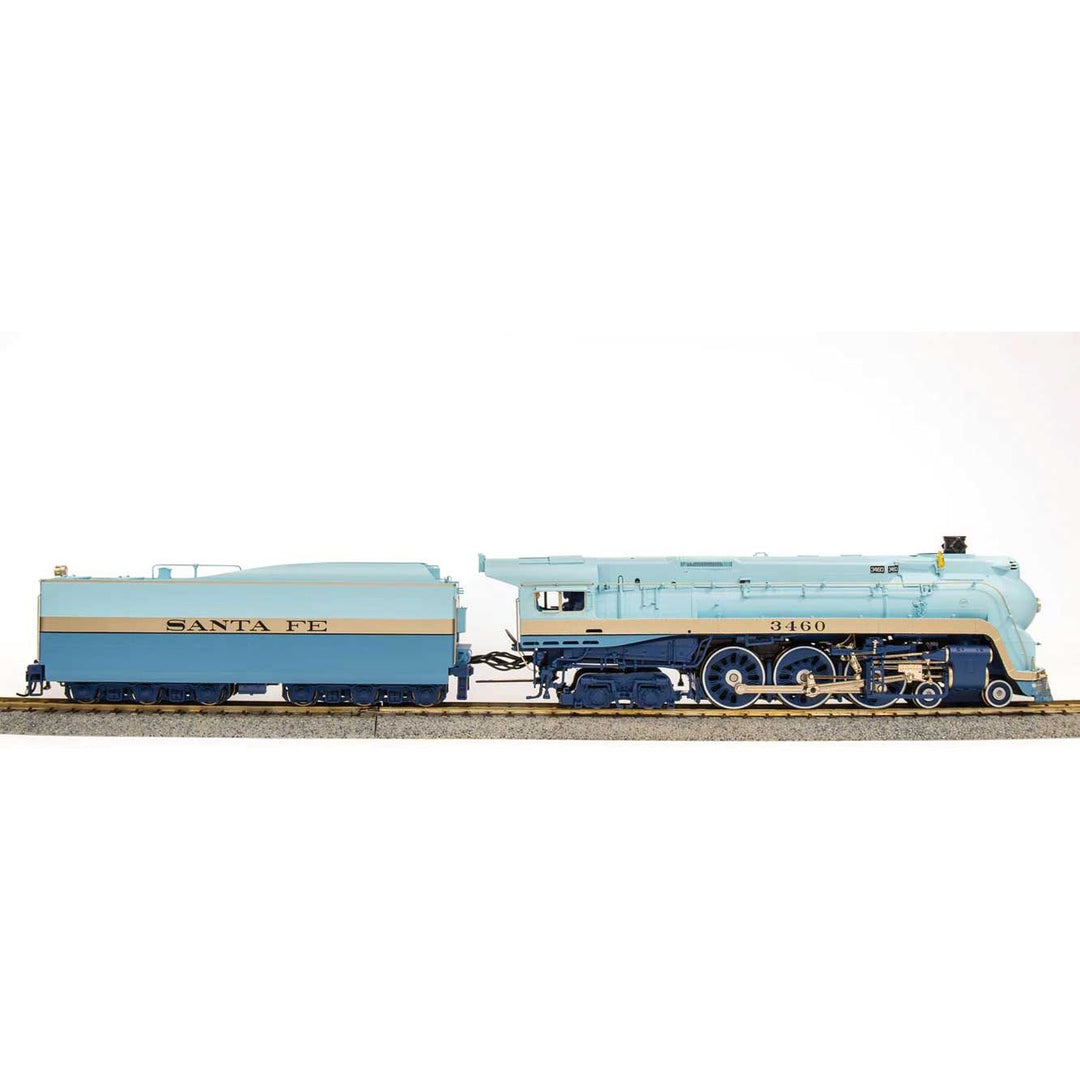 Broadway Limited Imports, 7352, HO Scale, Blue Goose, Early 1939, ATSF, #3460, DCC & Sound