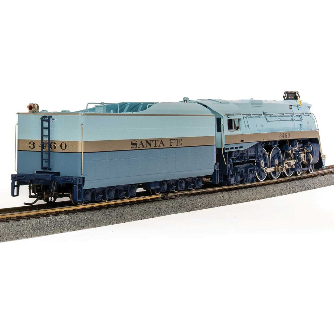 Broadway Limited Imports, 7352, HO Scale, Blue Goose, Early 1939, ATSF, #3460, DCC & Sound
