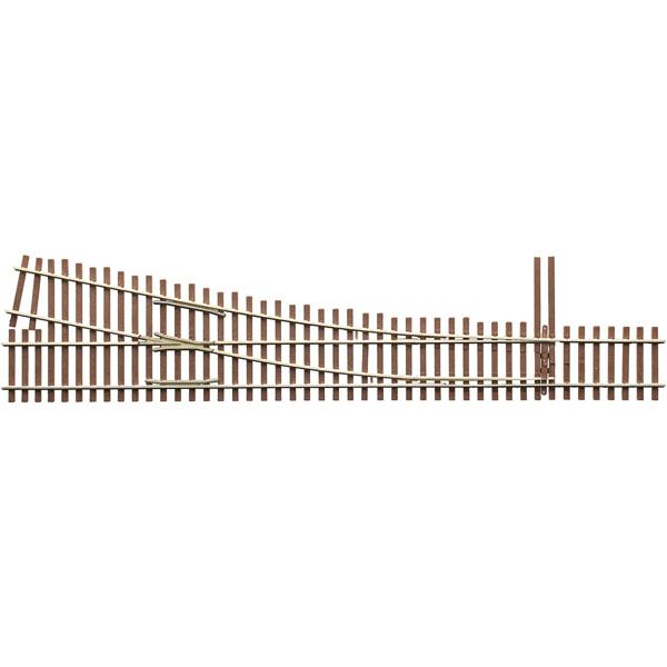Micro Engineering, 14-711, HO Code 83 #5a Right Hand Standard Ladder Track System HO Scale