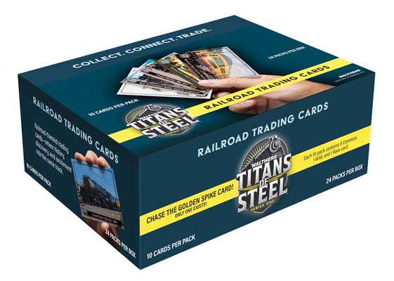 Walthers Collectables, Titans of Steel, Series 1, Hobby Box. 24 Packs, 10 Cards Per Pack