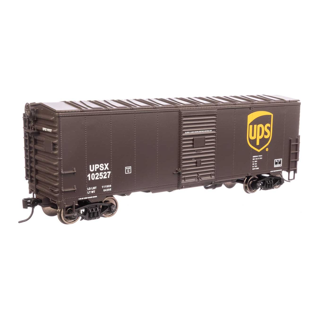 Walthers Mainline, 910-1218, HO Scale, 40' AAR 1948 Box Car, UPS, #102527