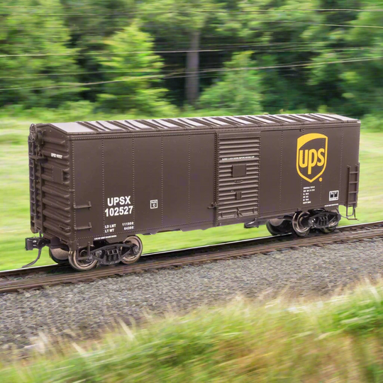 Walthers Mainline, 910-1217, HO Scale, 40' AAR 1948 Box Car, UPS, #102512