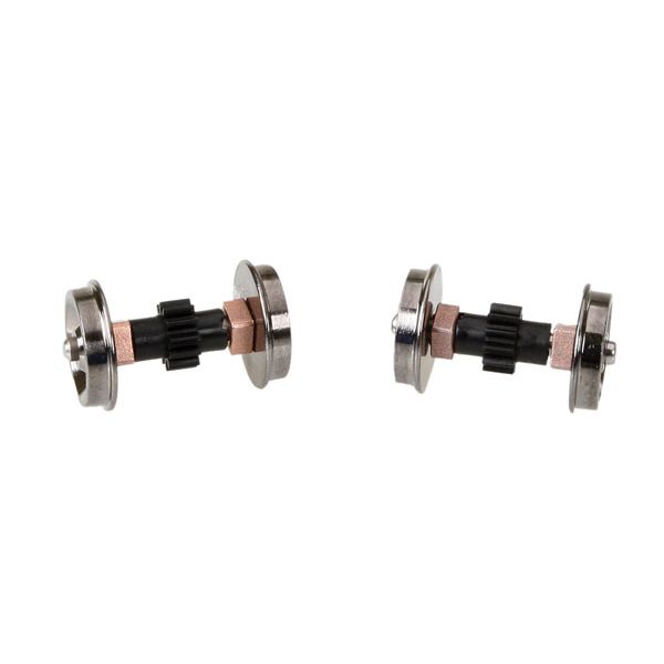 Walthers Proto, Replacement Geared Drive Assembly, Diesel Wheelset, 2 Pack