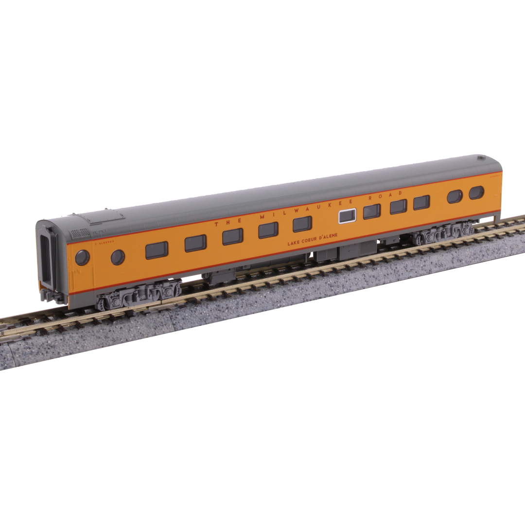 Kato, 106-089, N Scale, Olympian Hiawatha 9-Car Passenger Set, Post-1955 Version, Milwaukee Road