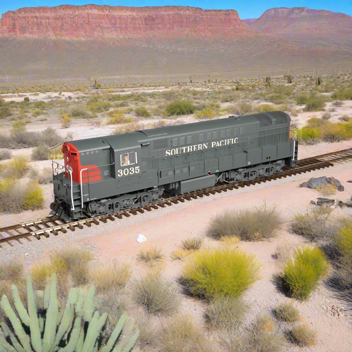 Atlas, 10004116, HO Scale, FM H-24-66 Phase 1A Trainmaster, Southern P ...