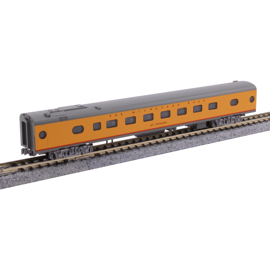 Kato, 106-089, N Scale, Olympian Hiawatha 9-Car Passenger Set, Post-1955 Version, Milwaukee Road