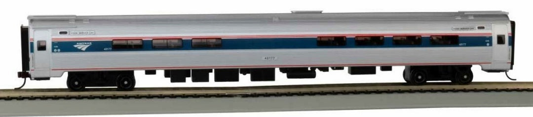 Bachmann, N  Scale, 14168, Budd Amfleet I Cafe Diner with Lighting, Amtrak (Phase VI) #48177