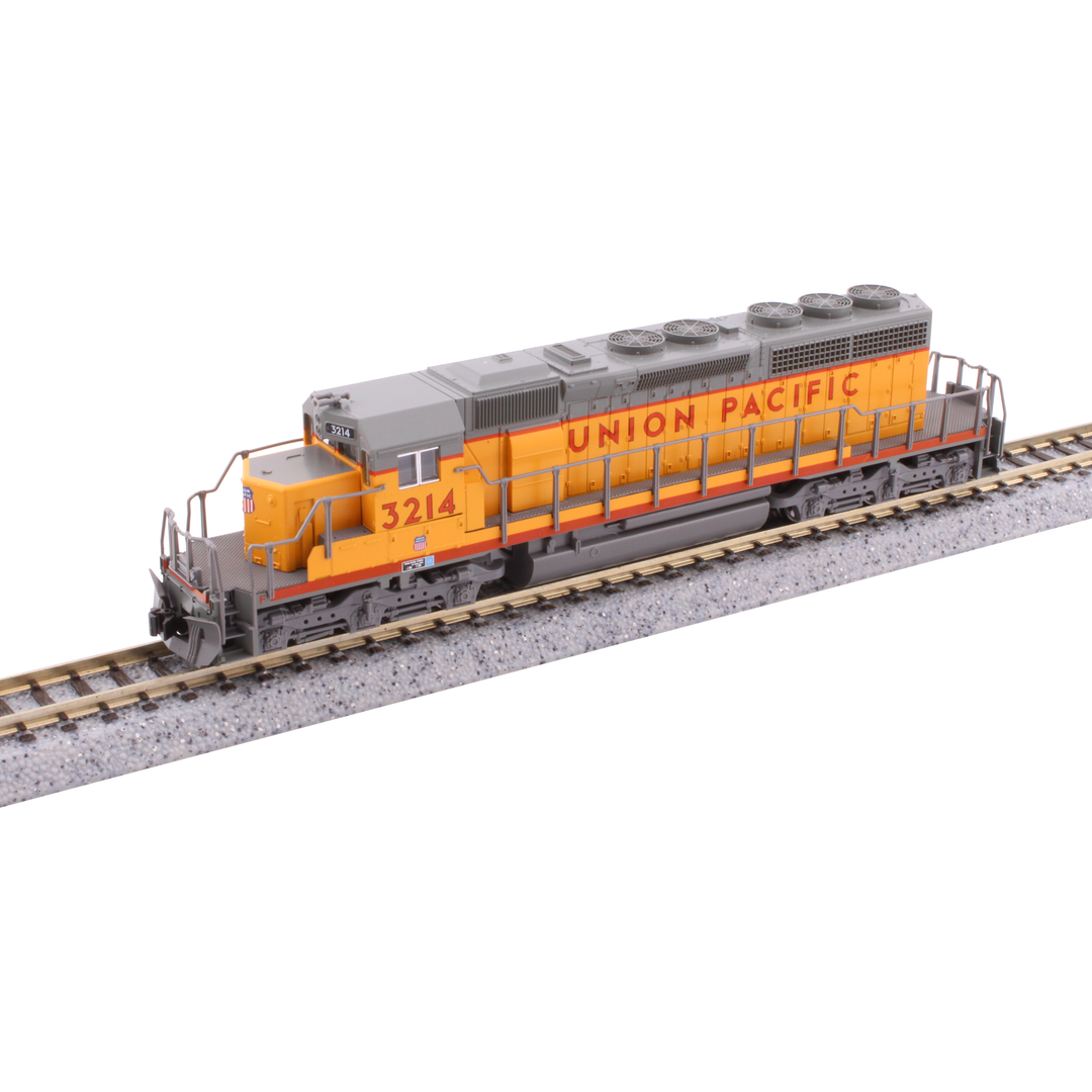 Kato, N Scale, 176-4828, SD40-2, Early Production, UP , #3214, DCC Ready