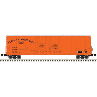 Atlas Master Line, HO Scale, 20006773, Evans 53' Double Plug Door Box Car, Astoria Plywood, #10054