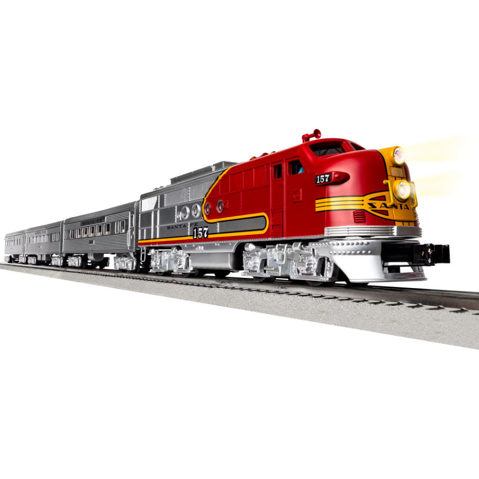 Lionel, O Scale, 2323110, Santa Fe Super Chief, LionChief Bluetooth 5.0 Set