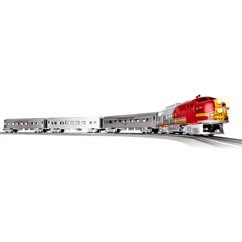 Lionel, O Scale, 2323110, Santa Fe Super Chief, LionChief Bluetooth 5.0 Set