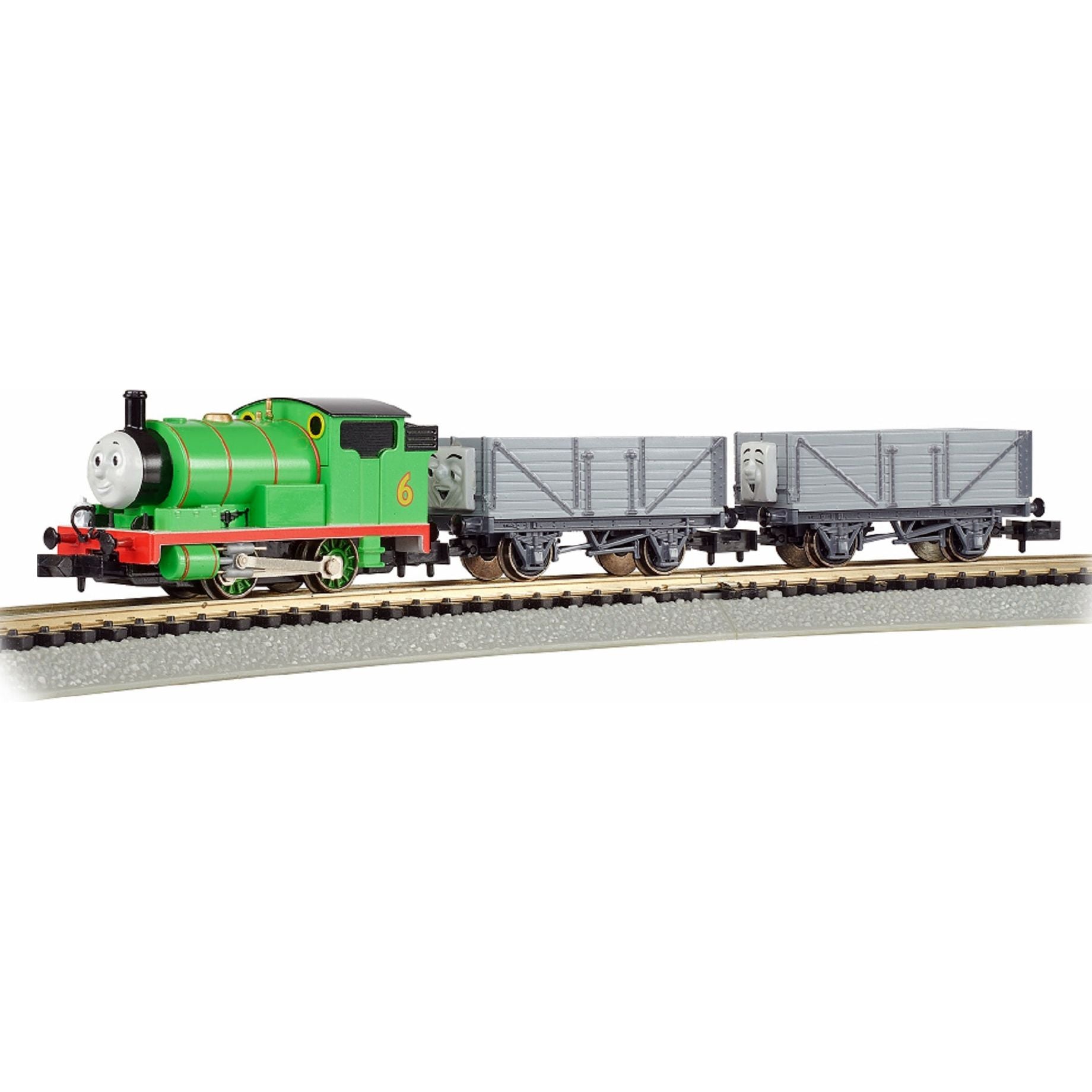 Bachmann, N Scale, 24030, Percy and the Troublesome Trucks (Thomas & Friends)