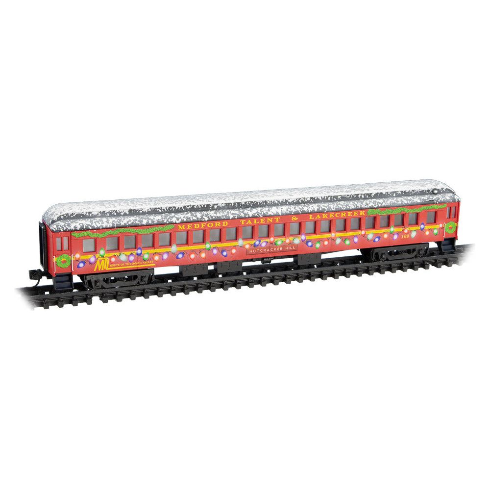 Micro-Trains, N Scale,  983 21 388, Christmas Set, Medford Talent & Lakecreek (5-Car Set)