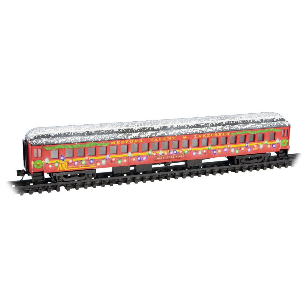 Micro-Trains, N Scale,  983 21 388, Christmas Set, Medford Talent & Lakecreek (5-Car Set)