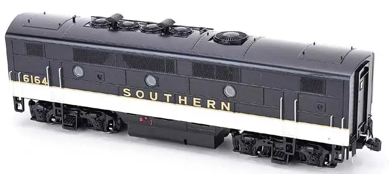 Bowser, HO Scale,  24595/24596, F3-A/F7-B, Southern, #4135/#6164, DCC & Sound