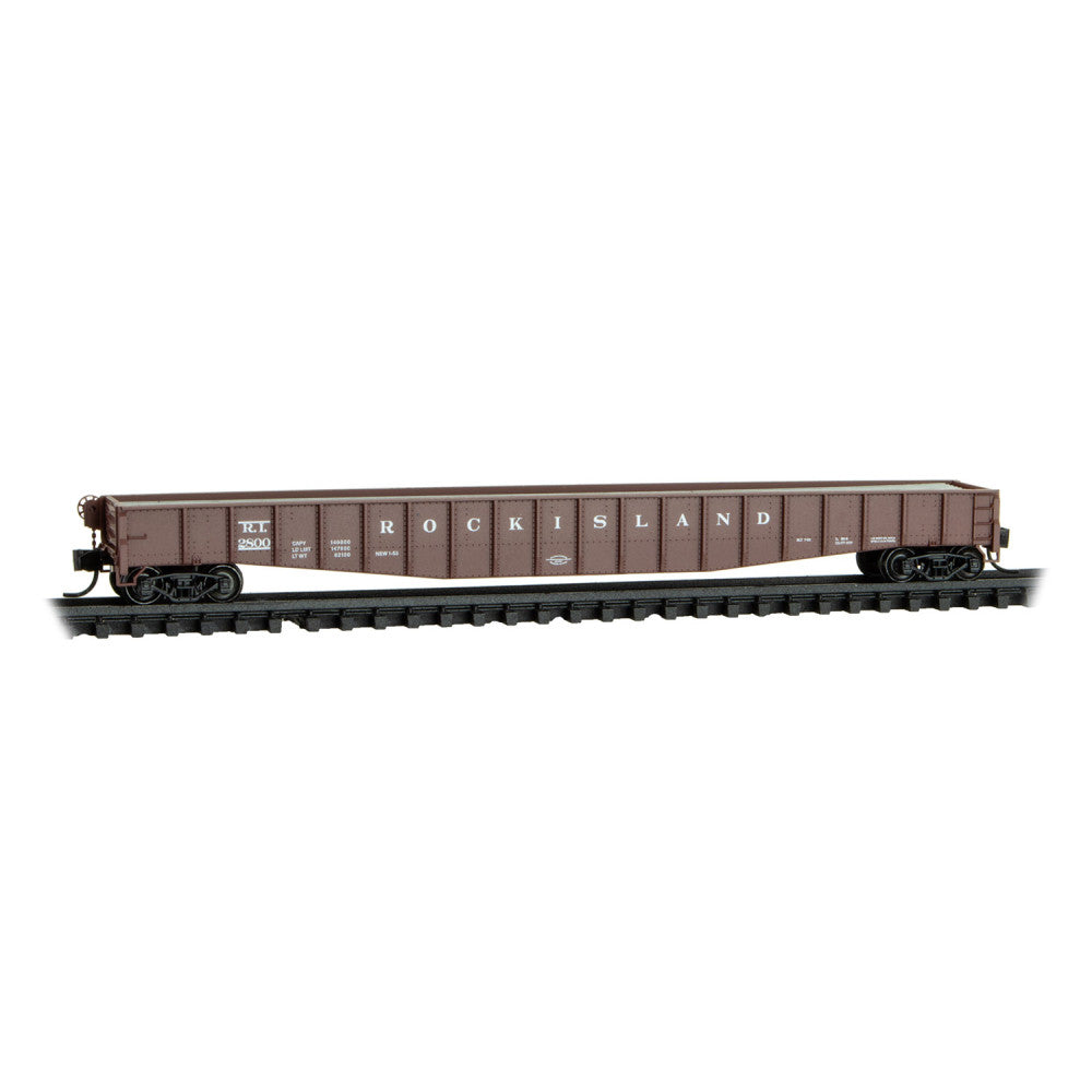 Micro-Trains, 107 00 120, 65' Mill Gondola, Rock Island, #2800