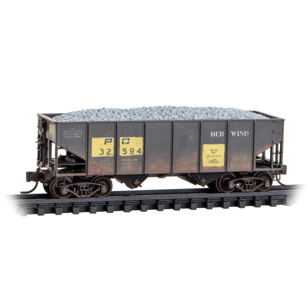 Micro-Trains, 983 02 283, N Scale, Maintenance of Way, Penn Central, 4-Pack