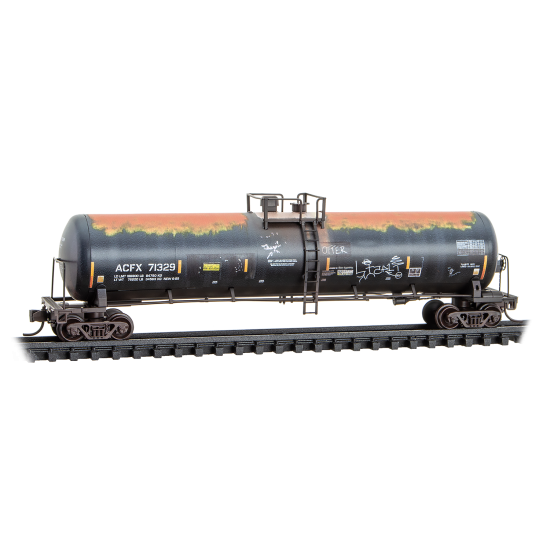 Micro-Trains, 983 05 101, N Scale, 56' General Service Tank Cars, Weathered, 3 Pack