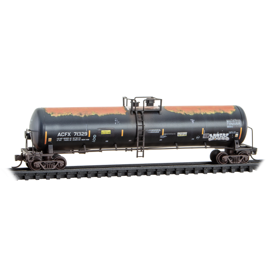 Micro-Trains, 983 05 101, N Scale, 56' General Service Tank Cars, Weathered, 3 Pack