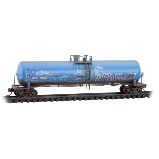 Micro-Trains, 983 05 101, N Scale, 56' General Service Tank Cars, Weathered, 3 Pack