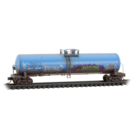 Micro-Trains, 983 05 101, N Scale, 56' General Service Tank Cars, Weathered, 3 Pack