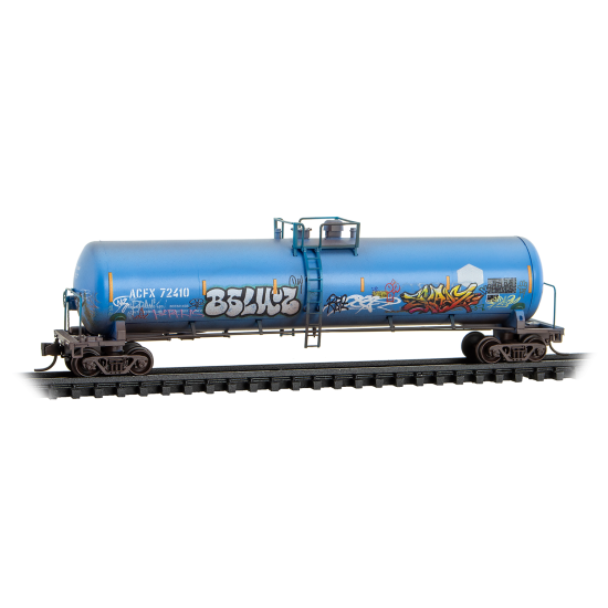 Micro-Trains, 983 05 101, N Scale, 56' General Service Tank Cars, Weathered, 3 Pack