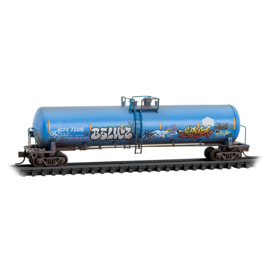 Micro-Trains, 983 05 101, N Scale, 56' General Service Tank Cars, Weathered, 3 Pack